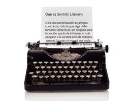 Qué es Sentido Literario - Antiguo Instrumento de Escritura